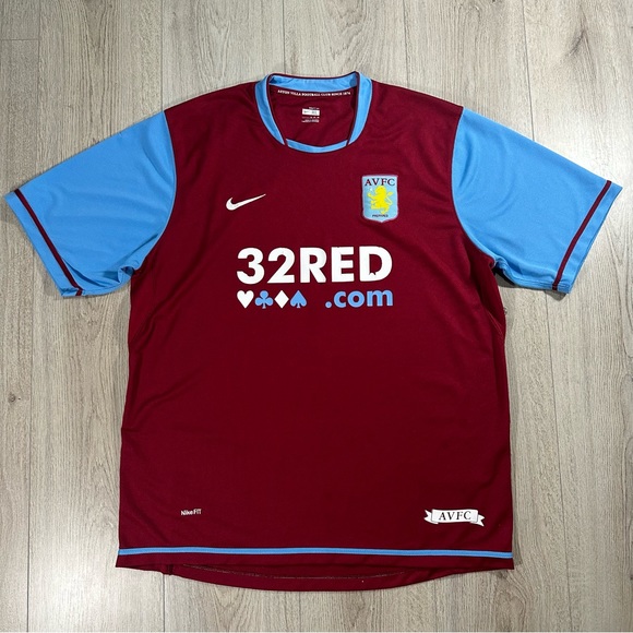 Nike Other - Aston Villa Home Shirt 2007-2008 Season Size XL